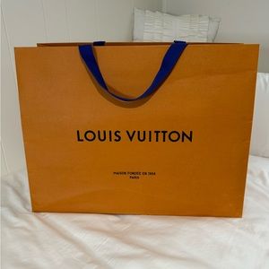 Empty Louis Vuitton Shopping/Gift Bag